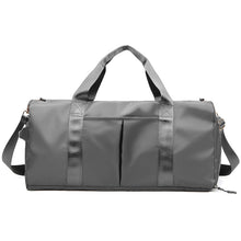 Load image into Gallery viewer, Grey Weekender Duffle Bag