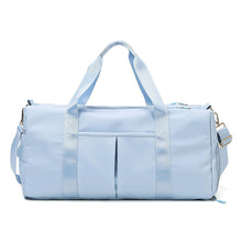 Load image into Gallery viewer, Blue Weekender Duffle Bag