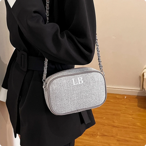 Grey Crossbody Bag