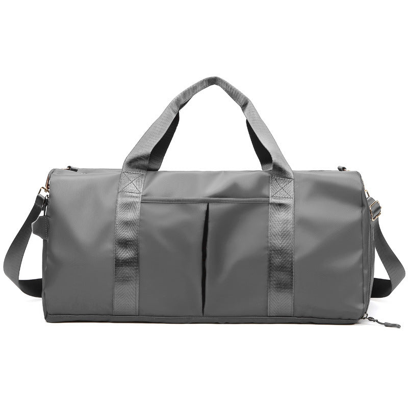 Grey Weekender Duffle Bag