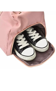 Pink Weekender Duffle Bag