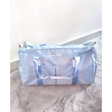 Load image into Gallery viewer, Blue Weekender Duffle Bag
