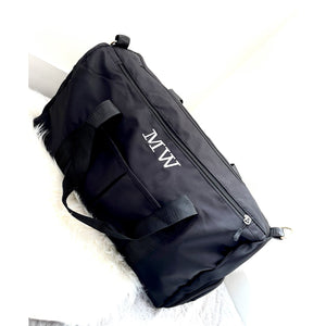 Black Weekender Duffle Bag