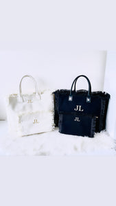 Black Tassel Clutch